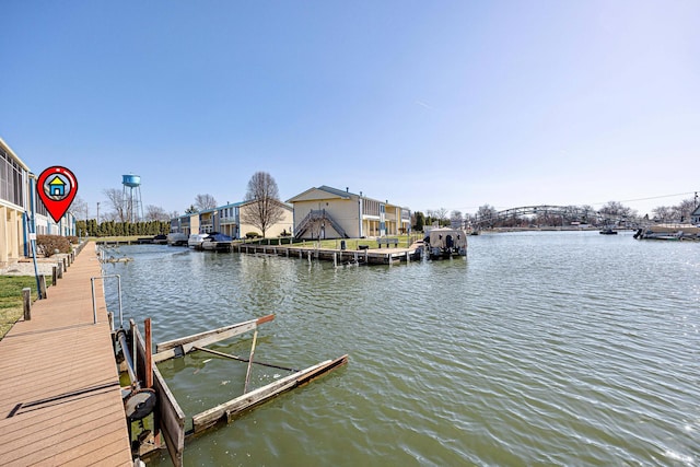 129 Chase Ave Unit 102L, Russells Point, OH 43348 - dock area featuring a water view