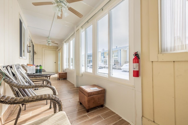 129 Chase Ave Unit 102L, Russells Point, OH 43348 - sunroom featuring wood finished floors
