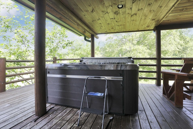 35640 Vickers Rd, Logan, OH 43138 - view of wooden terrace