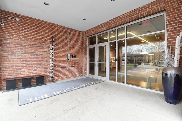 448 W Nationwide Blvd Unit 404, Columbus, OH 43215 - view of patio / terrace featuring french doors