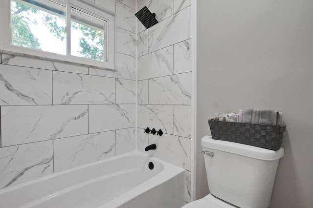 1370 Wiltshire Rd, Columbus, OH 43223 - full bath featuring bathing tub / shower combination and toilet