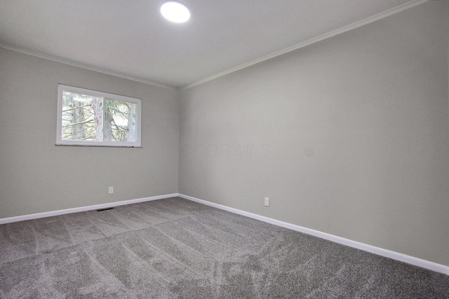 1370 Wiltshire Rd, Columbus, OH 43223 - unfurnished room featuring crown molding and carpet flooring