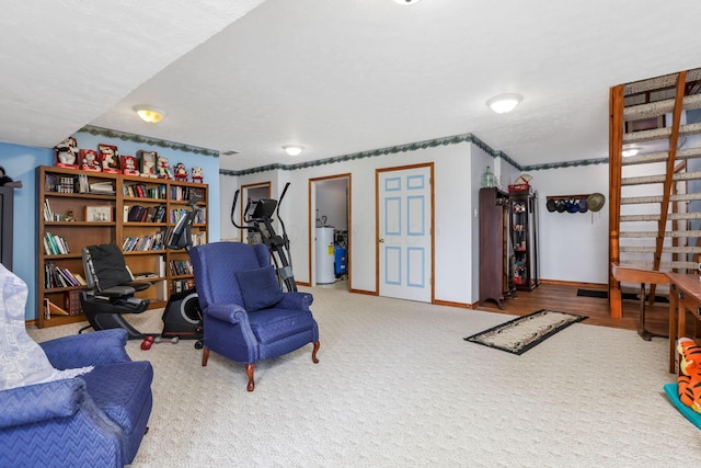 51801 State Route 671, Londonderry, OH 45647 - living area with gas water heater and baseboards