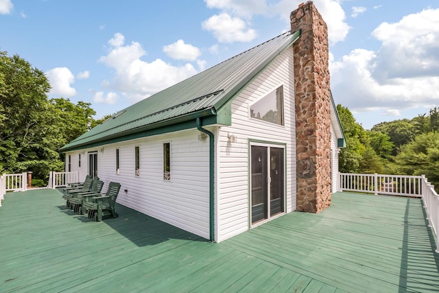 51801 State Route 671, Londonderry, OH 45647 - view of wooden terrace