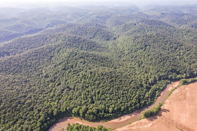 51801 State Route 671, Londonderry, OH 45647 - drone / aerial view of a heavily wooded area and mountains