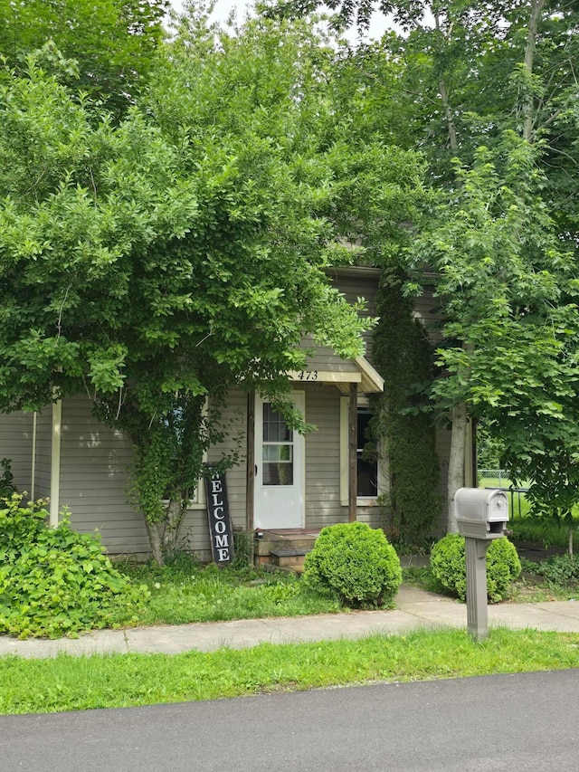 473 S High St, Pataskala, OH 43062 - view of property hidden behind natural elements