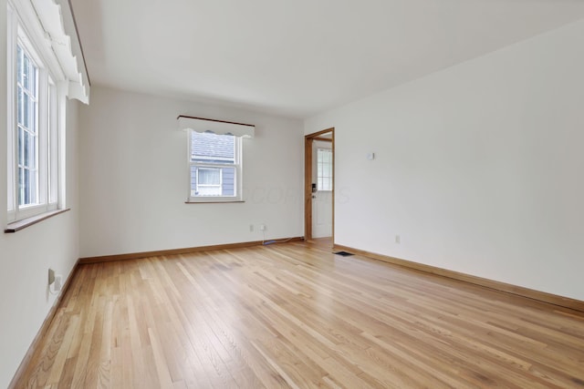 3505 Dresden St, Columbus, OH 43224 - unfurnished room with light wood-style flooring and healthy amount of natural light
