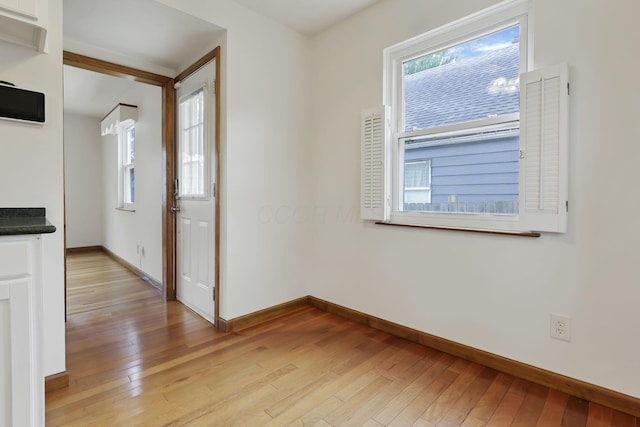 3505 Dresden St, Columbus, OH 43224 - spare room featuring healthy amount of natural light and light wood-style floors
