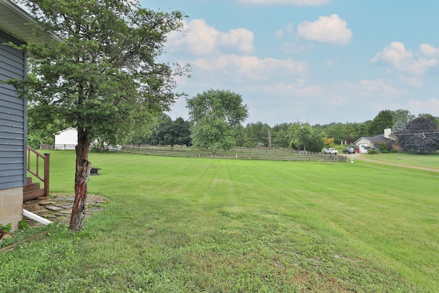 4634 State Route 61, Sunbury, OH 43074 - view of yard featuring a view of countryside