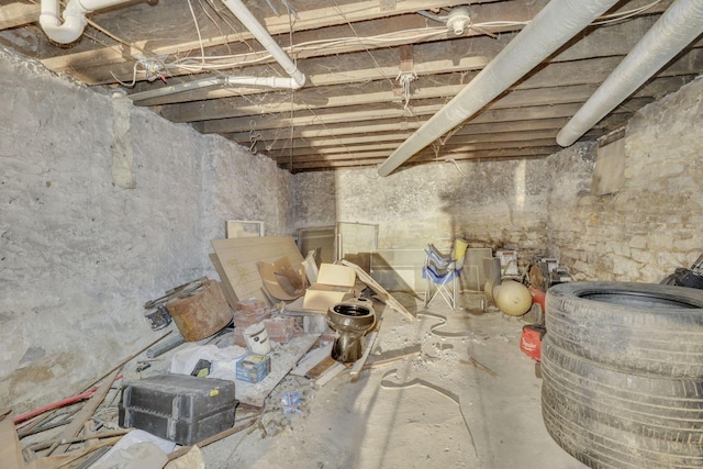749-751 E Main St Unit 749, Columbus, OH 43205 - view of unfinished below grade area