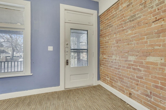 749-751 E Main St Unit 749, Columbus, OH 43205 - doorway featuring baseboards and carpet