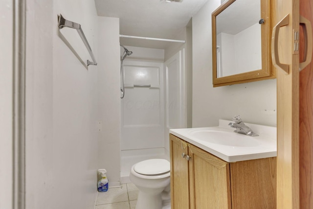 749-751 E Main St Unit 749, Columbus, OH 43205 - full bathroom featuring a shower stall, tile patterned floors, and vanity