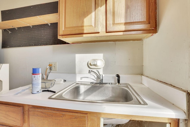 749-751 E Main St Unit 749, Columbus, OH 43205 - kitchen view of light countertops and light brown cabinetry