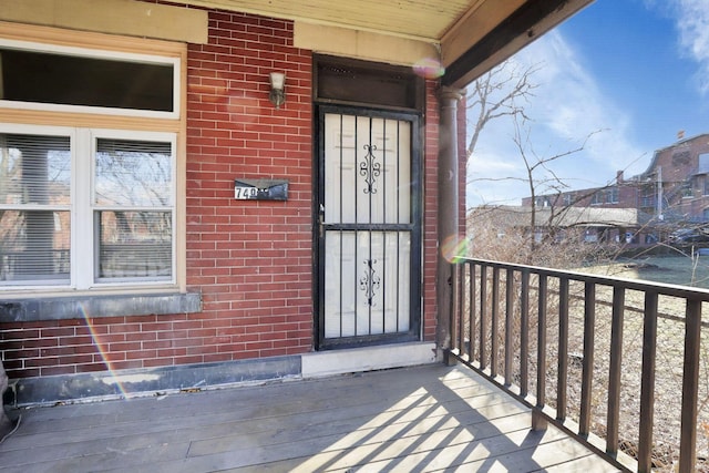 749-751 E Main St Unit 749, Columbus, OH 43205 - view of exterior entry featuring brick siding