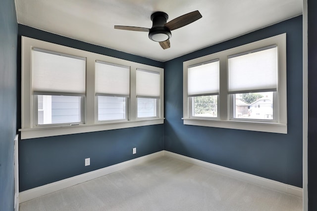 274 E Jenkins Ave, Columbus, OH 43207 - carpeted empty room featuring a ceiling fan and baseboards