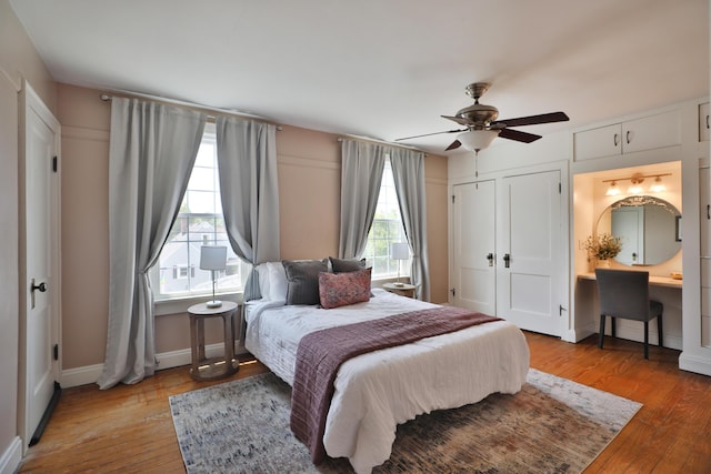 274 E Jenkins Ave, Columbus, OH 43207 - bedroom featuring wood-type flooring and a ceiling fan