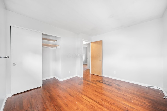 1799 Ormond Ave, Columbus, OH 43224 - unfurnished bedroom with wood finished floors and a closet