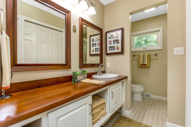 2211 Welsh Hills Rd NE, Granville, OH 43023 - bathroom featuring vanity and tile patterned floors