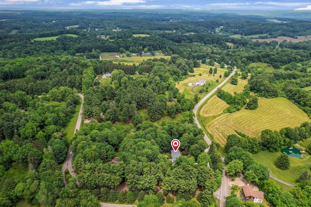 2211 Welsh Hills Rd NE, Granville, OH 43023 - aerial view of property's location with a forest