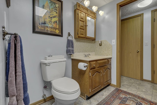 1588 Constitution Dr, Newark, OH 43055 - half bath with backsplash and vanity
