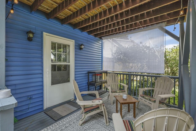 1588 Constitution Dr, Newark, OH 43055 - view of wooden terrace