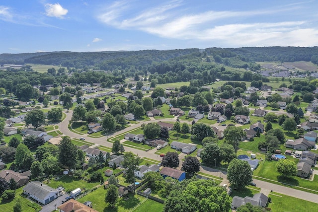 1588 Constitution Dr, Newark, OH 43055 - aerial view of residential area with a heavily wooded area