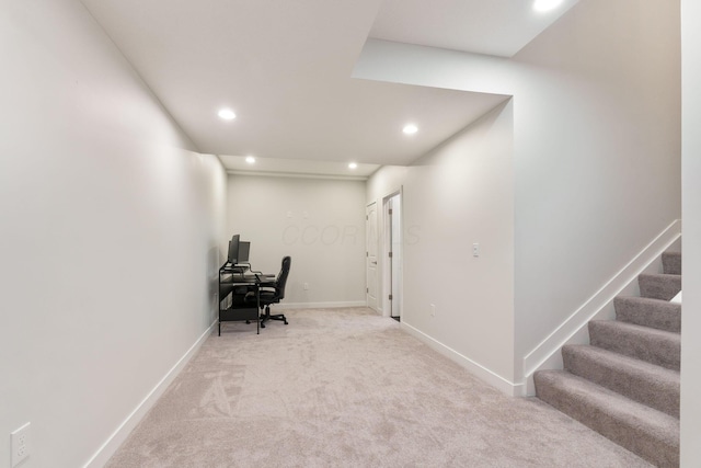 6452 Rockhold Dr, Westerville, OH 43081 - office space featuring recessed lighting and light colored carpet