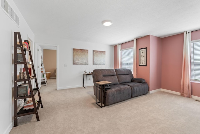 6452 Rockhold Dr, Westerville, OH 43081 - living area featuring light carpet and baseboards