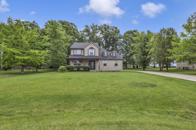 173 Zackary Dr, Granville, OH 43023 - view of front of home featuring a front lawn and concrete driveway