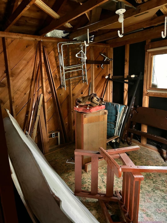 13428 King Rd NE, Thornville, OH 43076 - view of unfinished attic