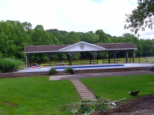 1110 Burr Oak Blvd, Nelsonville, OH 45764 - view of community featuring a gazebo and a yard
