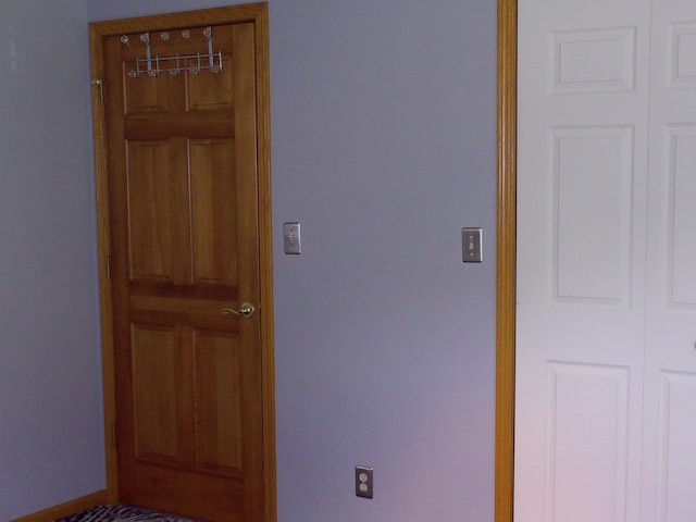 1110 Burr Oak Blvd, Nelsonville, OH 45764 - hallway featuring baseboards