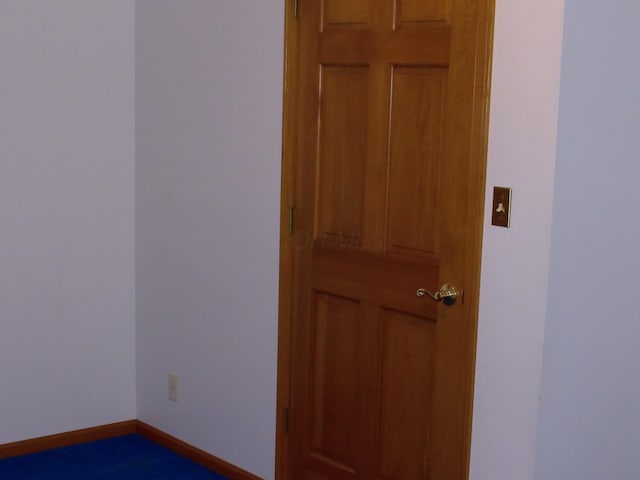 1110 Burr Oak Blvd, Nelsonville, OH 45764 - corridor with baseboards