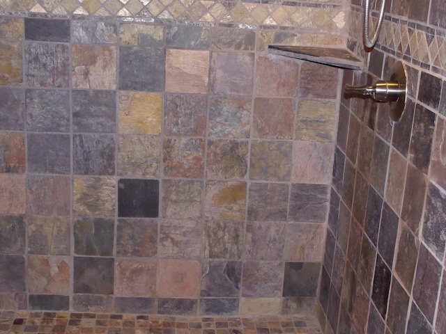 1110 Burr Oak Blvd, Nelsonville, OH 45764 - bathroom view of a tile shower
