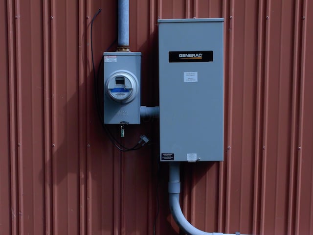 1110 Burr Oak Blvd, Nelsonville, OH 45764 - exterior view of electric meter