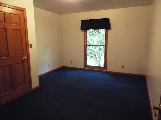 1110 Burr Oak Blvd, Nelsonville, OH 45764 - unfurnished room with dark carpet and baseboards