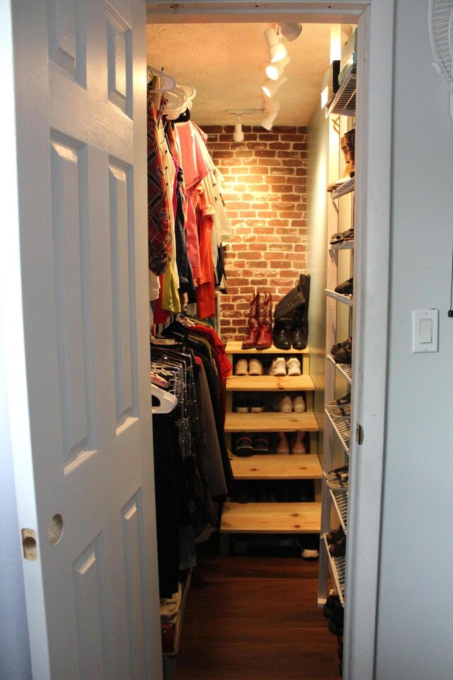 1261 Elm Park Pl, Galloway, OH 43119 - spacious closet featuring wood finished floors