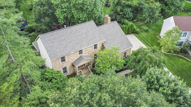 7661 Norhill Rd, Columbus, OH 43235 - view from above of property