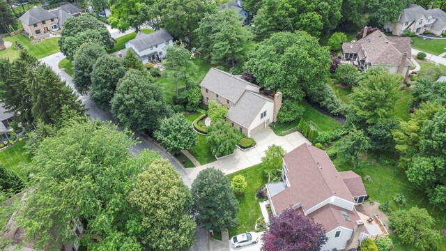7661 Norhill Rd, Columbus, OH 43235 - aerial perspective of suburban area