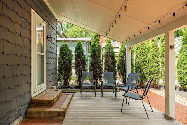 1066 City Park Ave, Columbus, OH 43206 - view of wooden deck