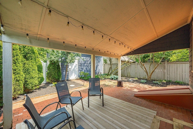 1066 City Park Ave, Columbus, OH 43206 - deck with a patio and a fenced backyard