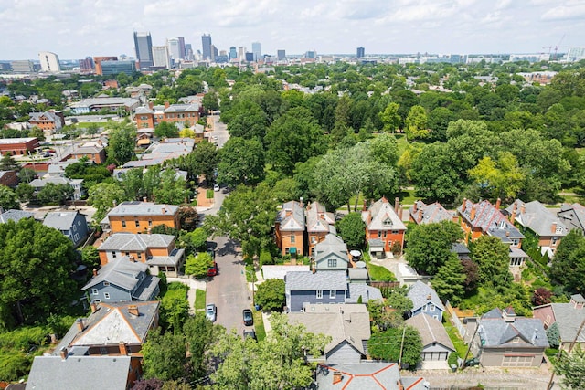 1066 City Park Ave, Columbus, OH 43206 - aerial perspective of suburban area