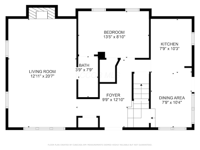2350 Indiana Ave, Columbus, OH 43202 - view of property floor plan