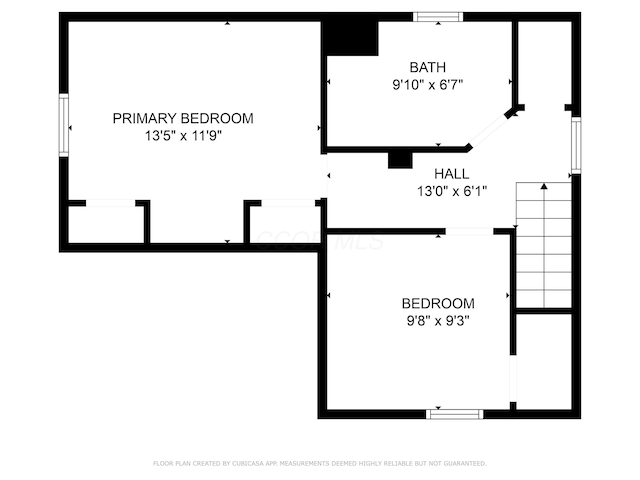 2350 Indiana Ave, Columbus, OH 43202 - view of floor plan / room layout