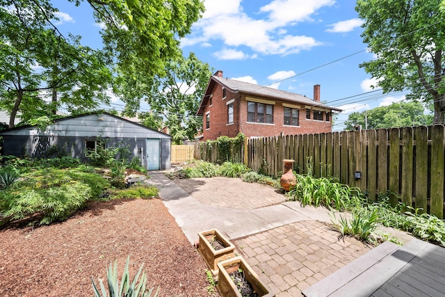 726 Franklin Ave, Columbus, OH 43205 - view of patio