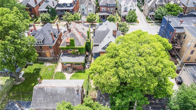 726 Franklin Ave, Columbus, OH 43205 - aerial view of residential area