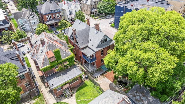 726 Franklin Ave, Columbus, OH 43205 - aerial perspective of suburban area