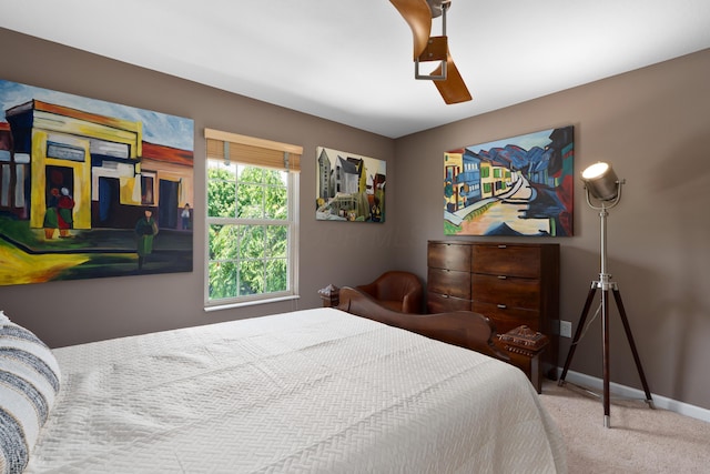 5650 Tynecastle Loop, Dublin, OH 43016 - carpeted bedroom with baseboards and a ceiling fan