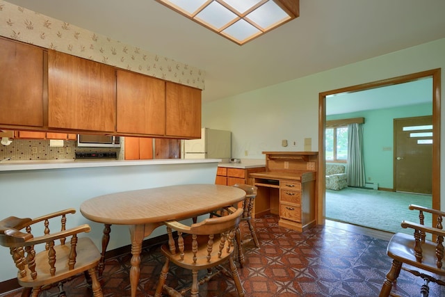 3180 Sitterley Rd NW, Canal Winchester, OH 43110 - dining room featuring dark floors