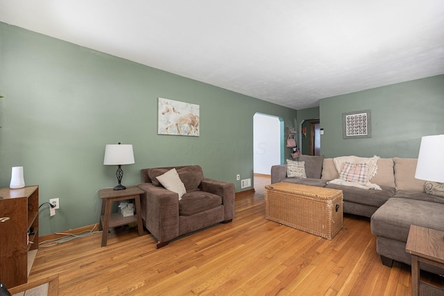 335 Letchworth Ave, Columbus, OH 43204 - living room with light wood-type flooring
